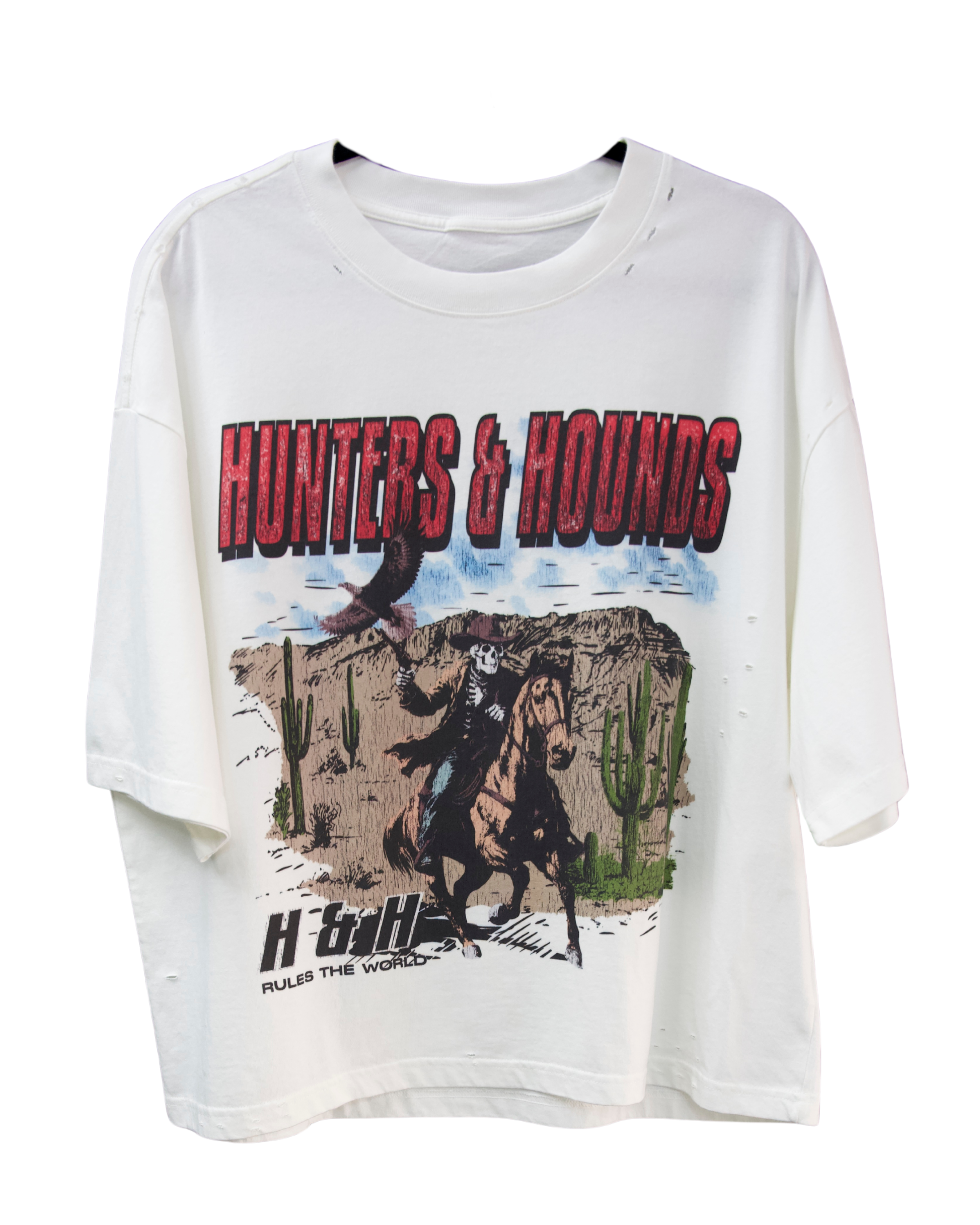 The future Classic  frayed boxy Tee