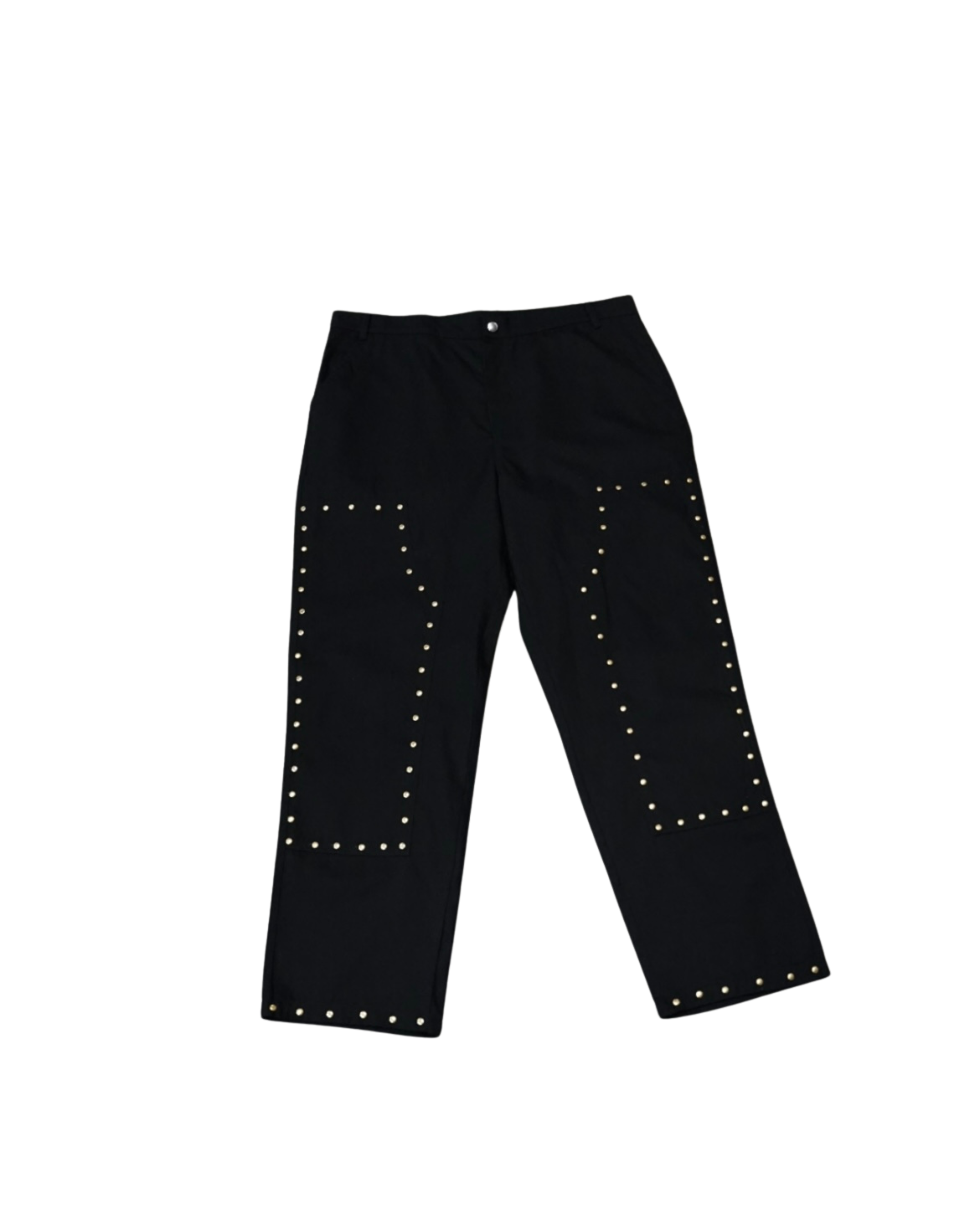The Work Wear Studded Carpenter Pant Black