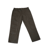 The WorkWear Studded Carpenter Pant Brown