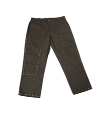 The WorkWear Studded Carpenter Pant Brown