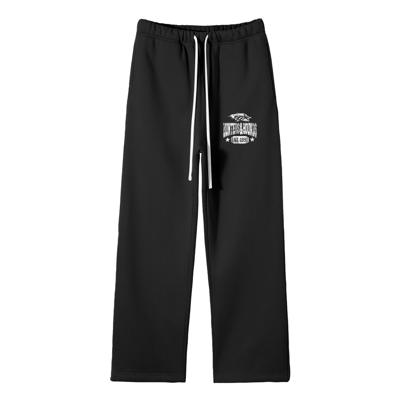 Fleece straight leg pants