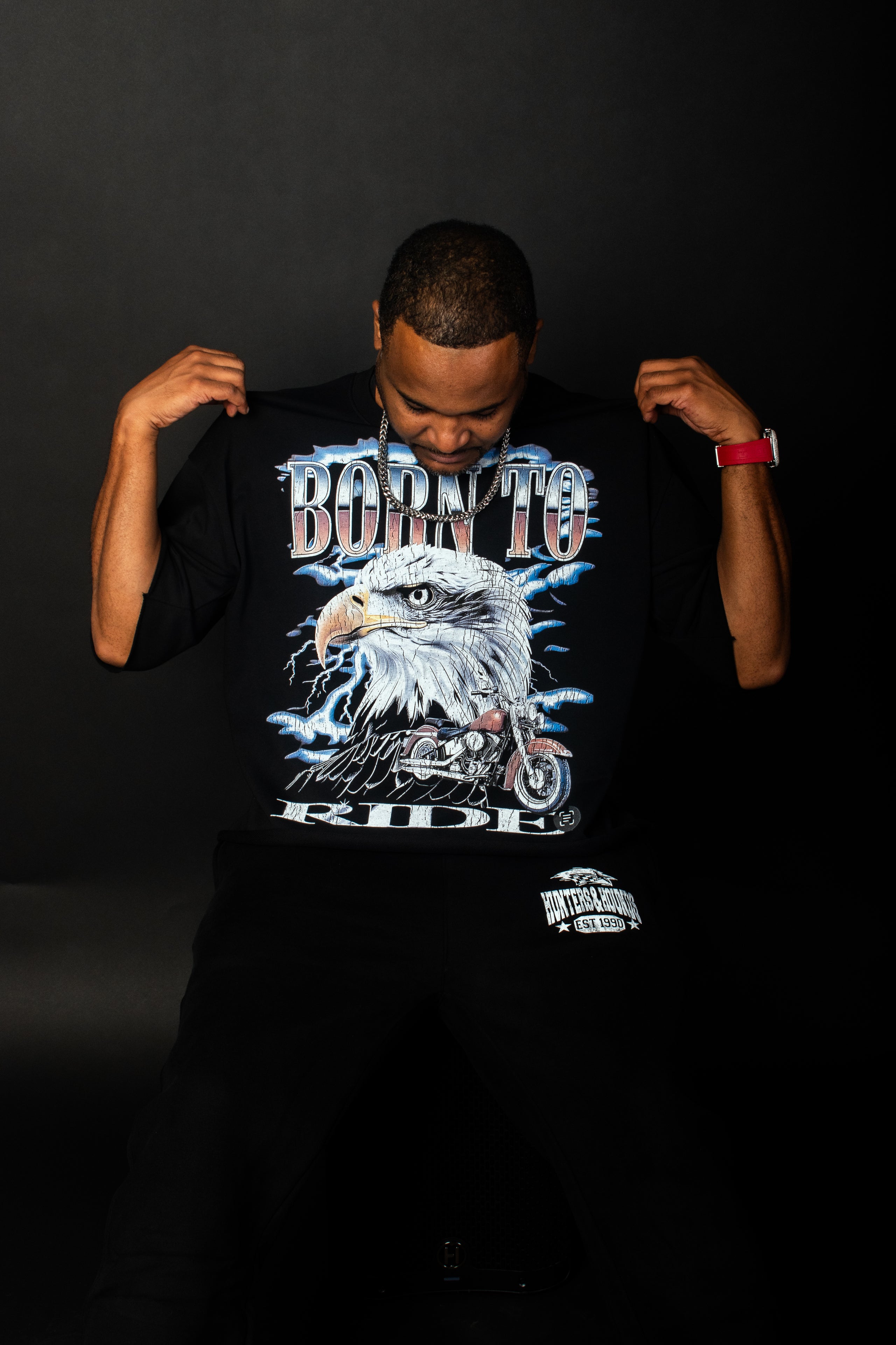 Name the born to ride Tee