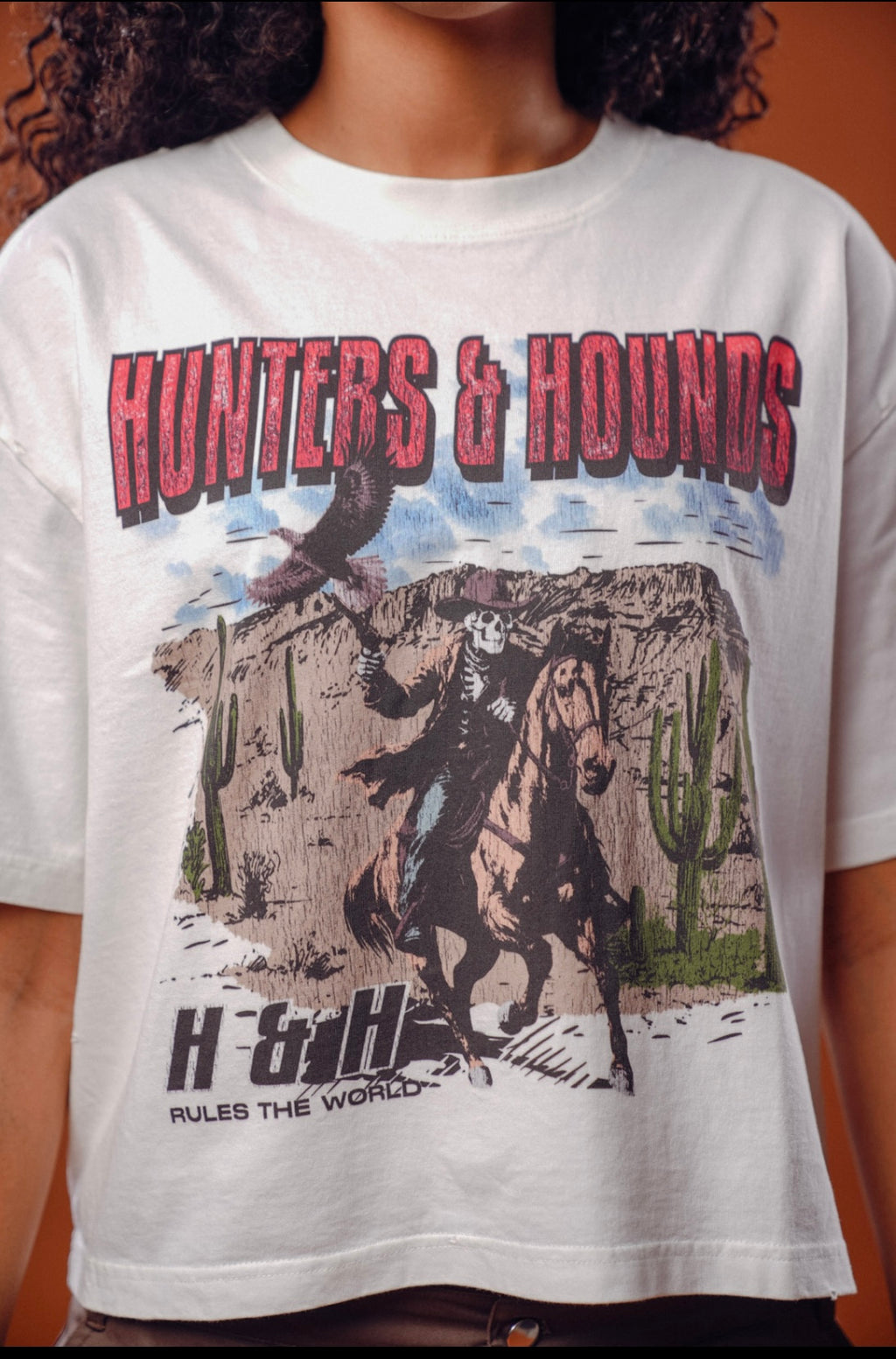 The future Classic  frayed boxy Tee