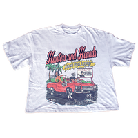 Miami Rollers Boxy Cropped Tee