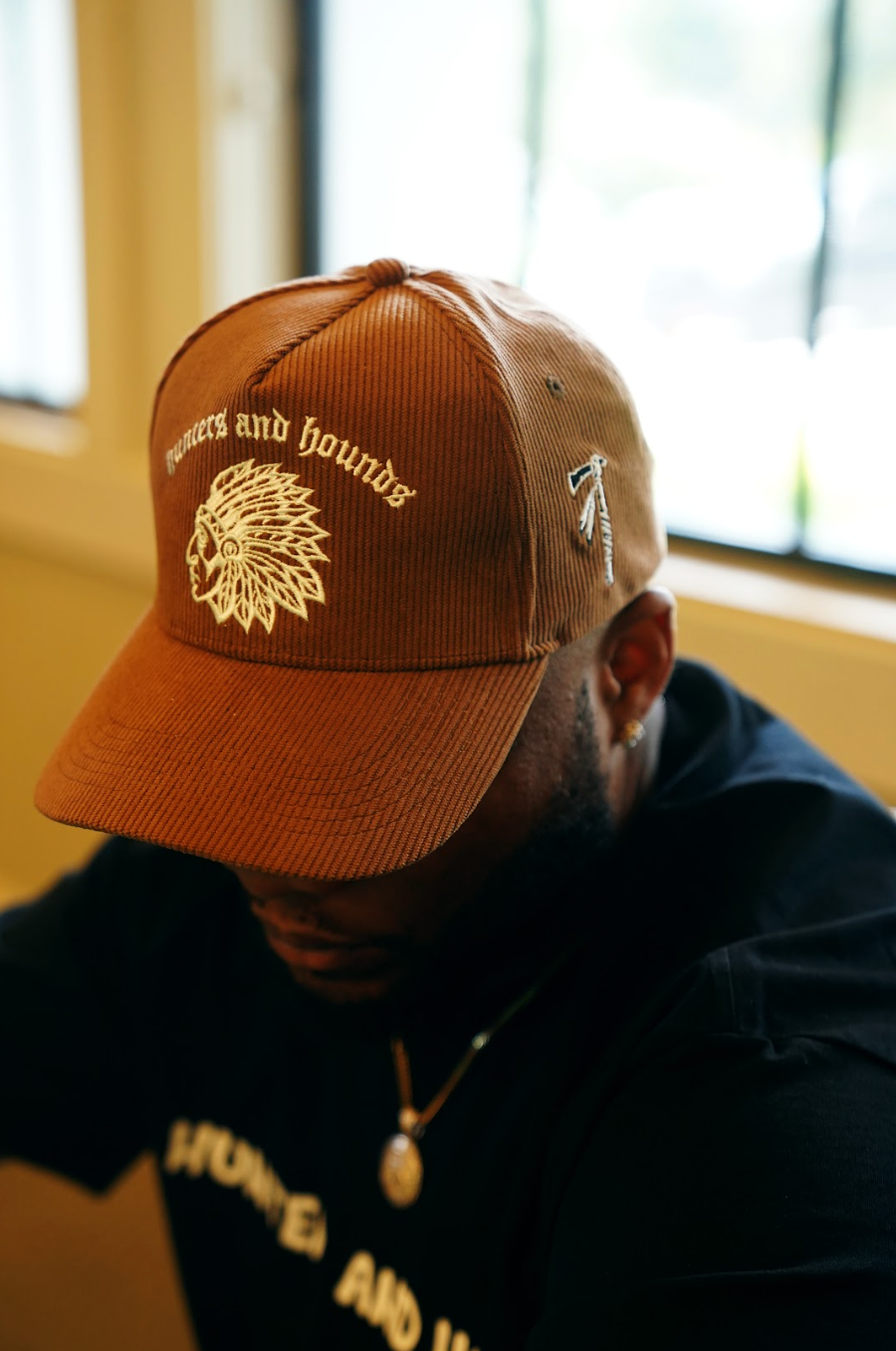 Brown Chieftain Snap back