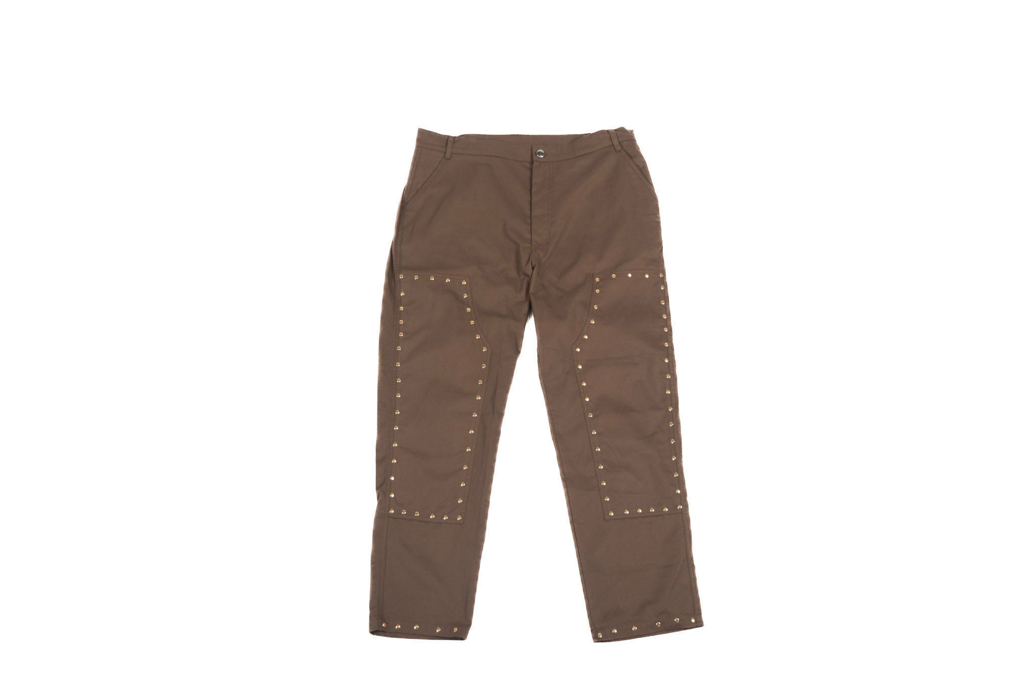 The WorkWear Studded Carpenter Pant Brown