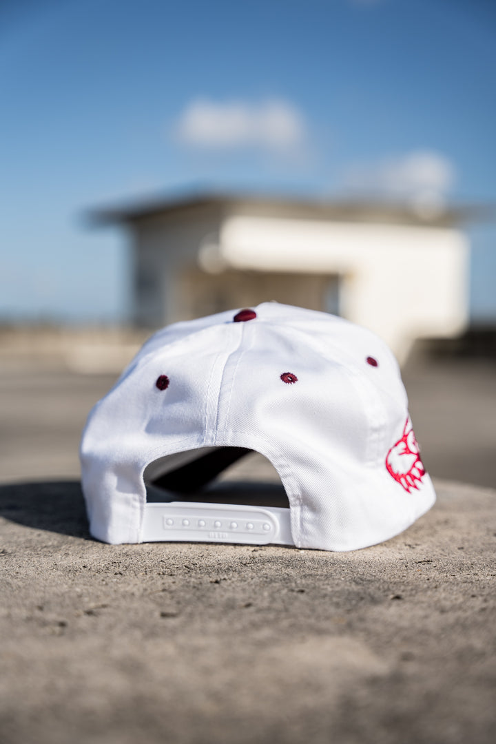 100% cotton  Curved visor  One size fits all with adjustable strap-back rear Handmade quality snapback  Unique and authentic designs 
